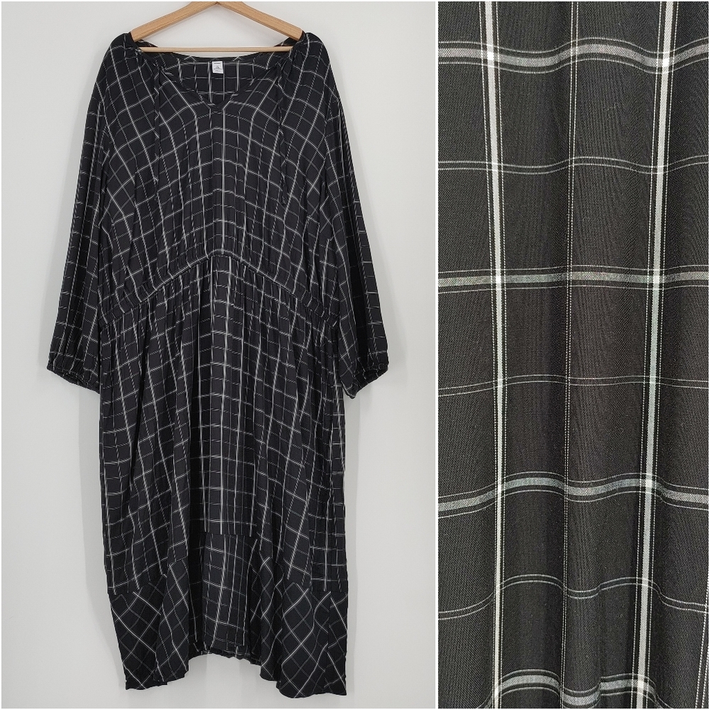 Old Navy | plaid printed dress